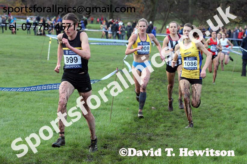 Senior Women and under-23 Womens 2017 British Athletics Liverpool Cross Challenge, Sefton Park, Liverpool. Photo:  David T. Hewitson/Sports for All Pics
